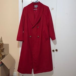 Jessica London Long Shawl Collar Coat